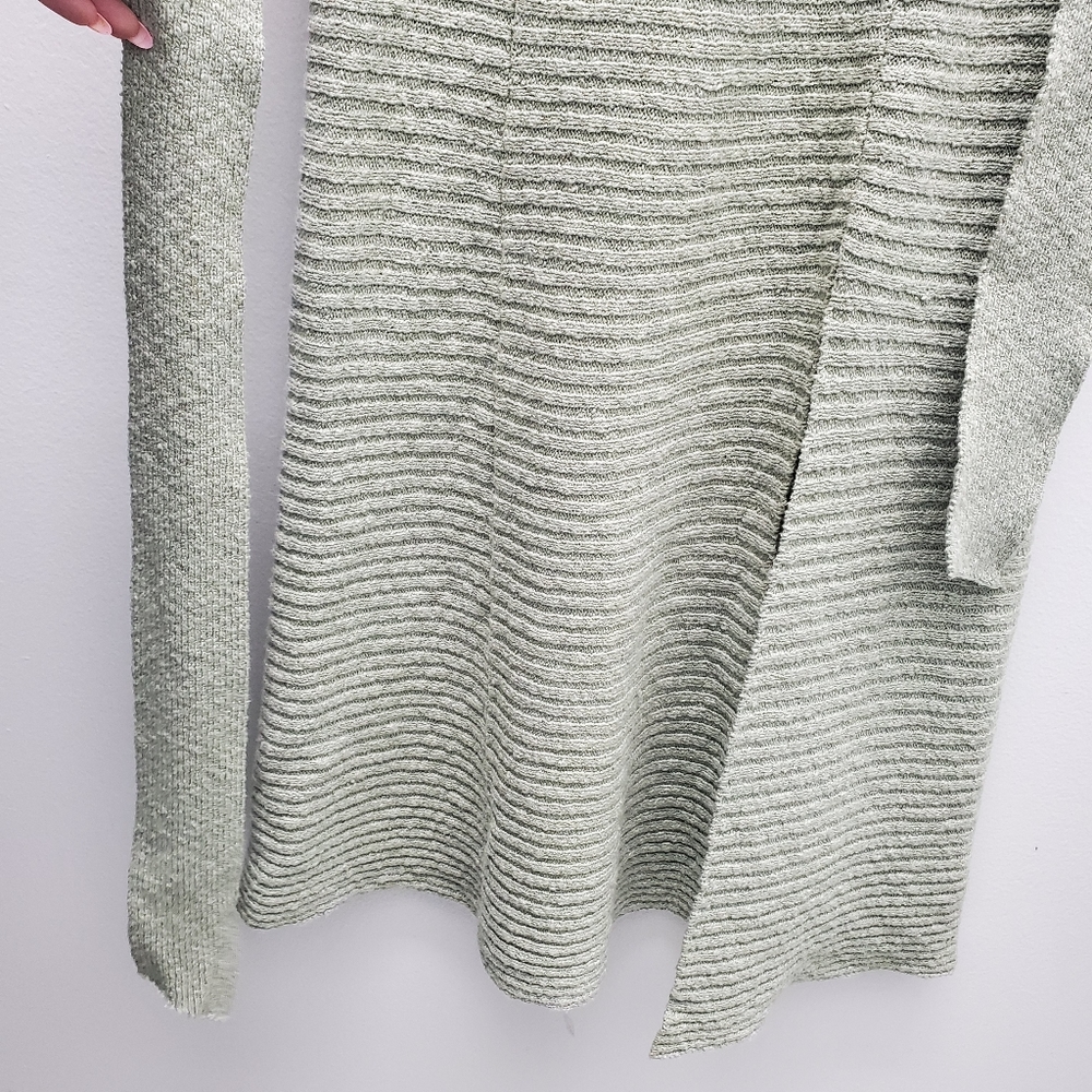 Free People Knit Maxi Skirt "Claudia" Front Slit Mint Green Size S - EUC! - Picture 5 of 12